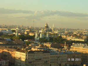 Петербург. Вид сверху