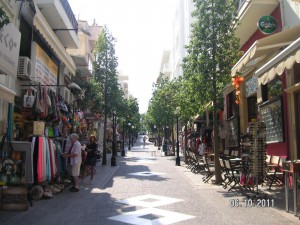 Crete-Agios Nikolaos-улицы