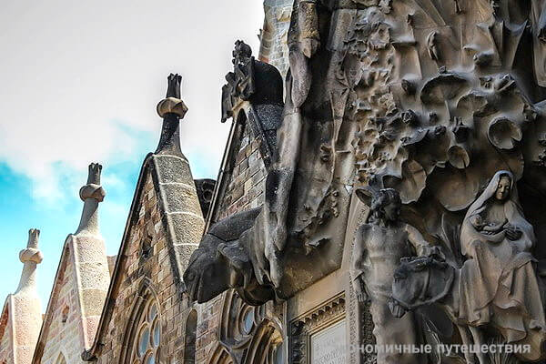 Зодчество готики в соборе Sagrada Família